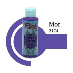 Multi Surface Professional Satin Acrylic Safir Blue 2194 RICH 130 ml