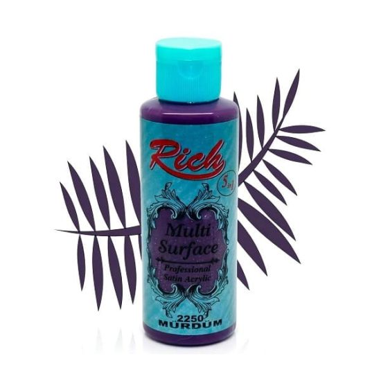 Multi Surface Professional Satin Acrylic Murdum Purple 2250 RICH 130 ml Multi Surface Professional Satin Acrylic Murdum Purple 2250 RICH 130 ml