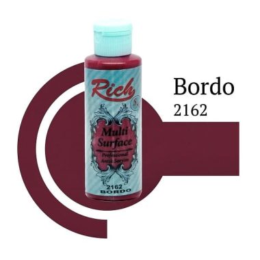 Multi Surface Professional Satin Acrylic Bordo Maroon 2162 RICH 130 ml