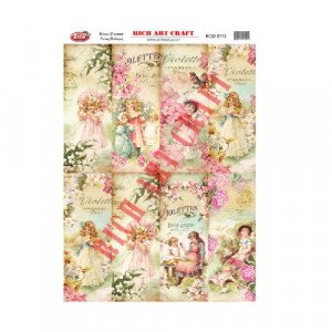 Rice Decoupage Patterns RICH 8112 29×41 cm