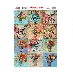 Rice Decoupage Patterns RICH 8109 29×41 cm