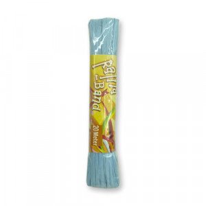 Raffia Band 20 meter Blue