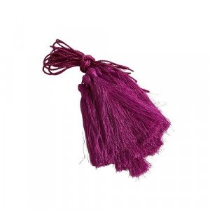 A Set Of Purple Tassel12 Pieces