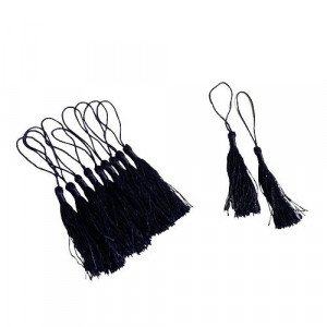 A Set Of Black Tassel12 Pieces