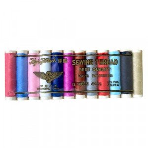 A Set Of Colored Sewing Thread