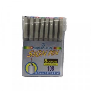 Fineliner Pen SIMBALION 8 color