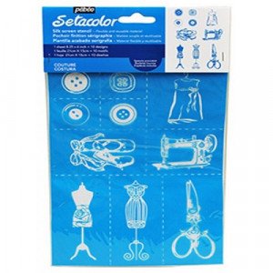 Silk Screen Stencil Sewing tools PEBEO 8.25 X 6 inch