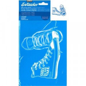 Silk Screen Stencil Shoes PEBEO 8.25 X 6 inch