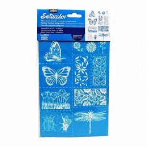 Silk Screen Stencil Insects PEBEO 8.25 X 6 inch