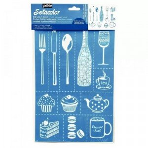  Silk Screen Stencil cooking tools PEBEO 11.5 X 8 inch
