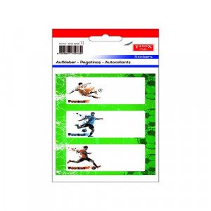   Name stickers Ball and player TANEX