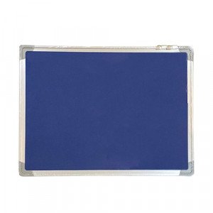 Bulleting Bored 90x60cm 2 Face Foam And Fabric Blue
