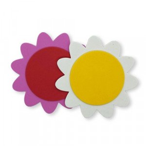 Sponge Foam Smiba Big Flower 2 Pieces