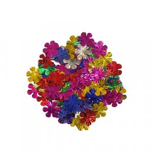 Colorful Sequins Roses Shapes