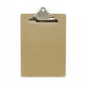   Clip Board Wood with Big Clip A4