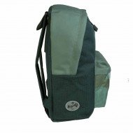 شنطة مدرسية X SPORTS سحاب 36x45 سم زيتي وتركواز