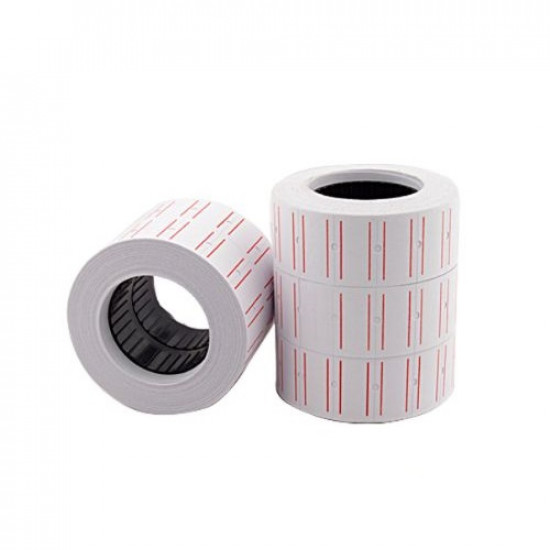 الة تسعير خط واحد جولي  مع حبر و 4 رول ازرق