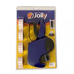 Pricing Machine One Line With Ink And 4 Rolls JOLLY Blue 