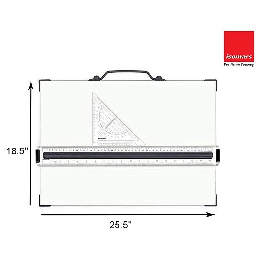 لوحة رسم هندسي 20x14 انش A3 ايزومارس