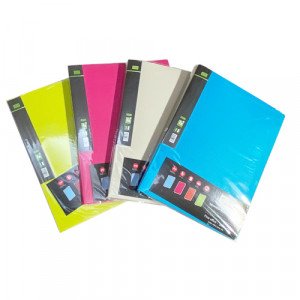  Display Book 30 Pockets A4 Assorted Colors  