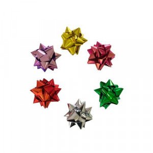 Big Metallic Flower Decoration Gift Set