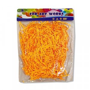 Orange Paper Straws For Gifts And Artworks SIMBA