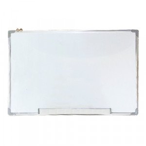 Whit Bored 60x45 cm Aluminum Frame 