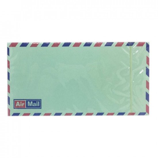 ظرف جوي اخضر 10x21 سم 25 حبة