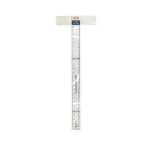 T Ruler Plastic Transparent Hard 60 cm 