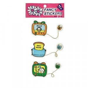 Small Congratulations Stickers TV Shape