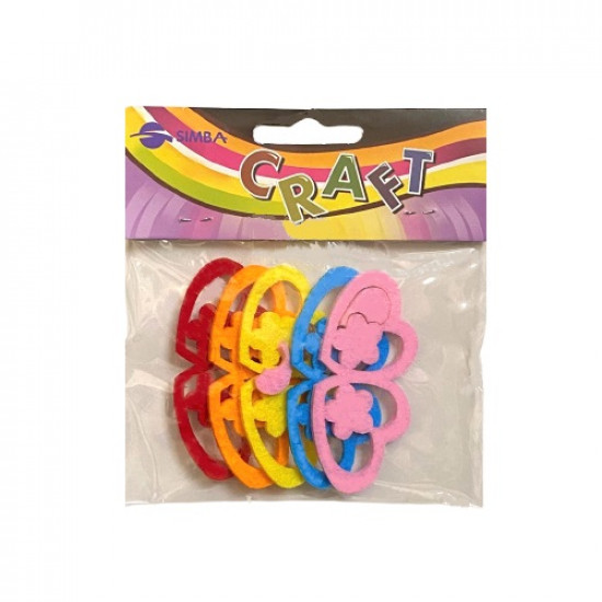 جوخ شكل قلوب 5 قطع 