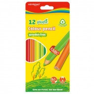 الوان خشبية بلاستيك جامبو كيرود 12 لون الوان خشبية بلاستيك جامبو كيرود 12 لون
