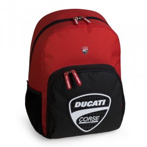شنطة ظهر مدرسية Ducati احمر واسود بسكيت