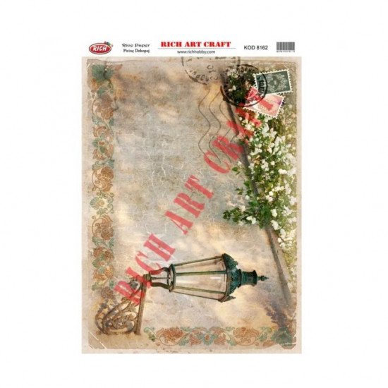 ورق أرز للأعمال الفنية 8162 ريتش 29×41 سم