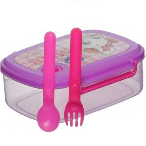  Lunch Box Cartoon Characters With Spoon and Fork Max Blast Several Colors