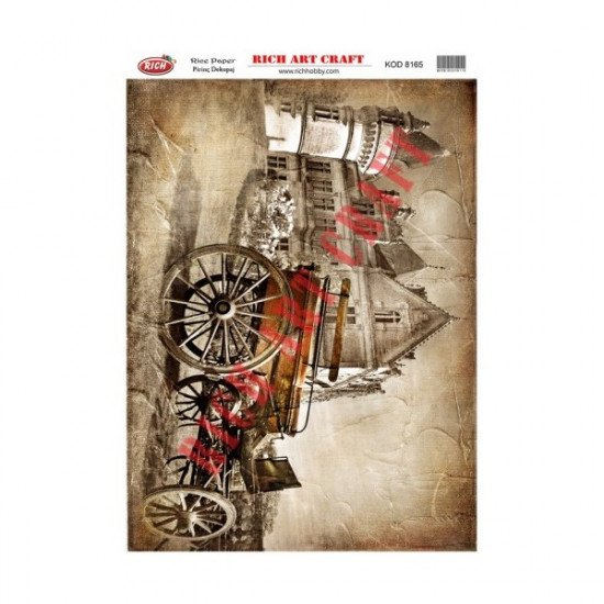 ورق أرز للأعمال الفنية 8165 ريتش 29×41 سم