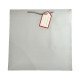 كيس هدايا ورق 35x35x24سم مع كرت فضي