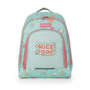 School Backpack Nice Food Tiffany Vegetables Large Pocket GABOL