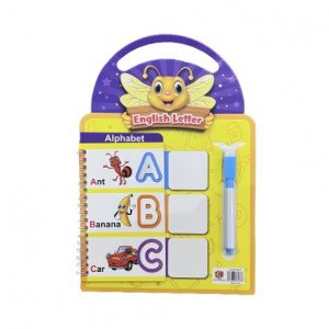 English Letters Whiteboard With Pen