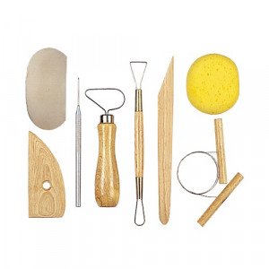 Pottery And Clay Sculpting Tools, 8 Pieces
