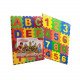 بازل حروف انجليزي وارقام فلين اسفنجي 8x8 سم