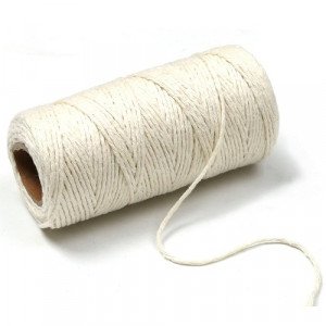 Long Off-White Burlap Rope