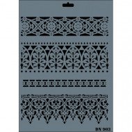 استنسل للأعمال الفنية  25×35سم ريتش 903