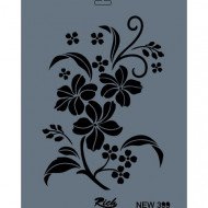 استنسل للأعمال الفنية  25×35سم ريتش 399