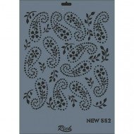 استنسل للأعمال الفنية  25×35سم ريتش 552