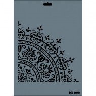 استنسل للأعمال الفنية  25×35سم ريتش 909