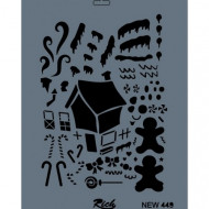 استنسل للأعمال الفنية 25×35سم ريتش 449 استنسل للأعمال الفنية 25×35سم ريتش 449