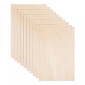 Wood Board Rectangle 30×42 cm Slim Light A3