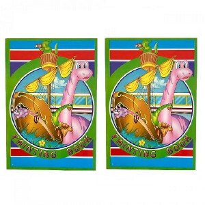 Dinosaur Coloring Book 2 Pieces