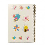 Lined Notebook Hollow Cover 60 Sheets A5 Simba Insects Lined Notebook Hollow Cover 60 Sheets A5 Simba Insects